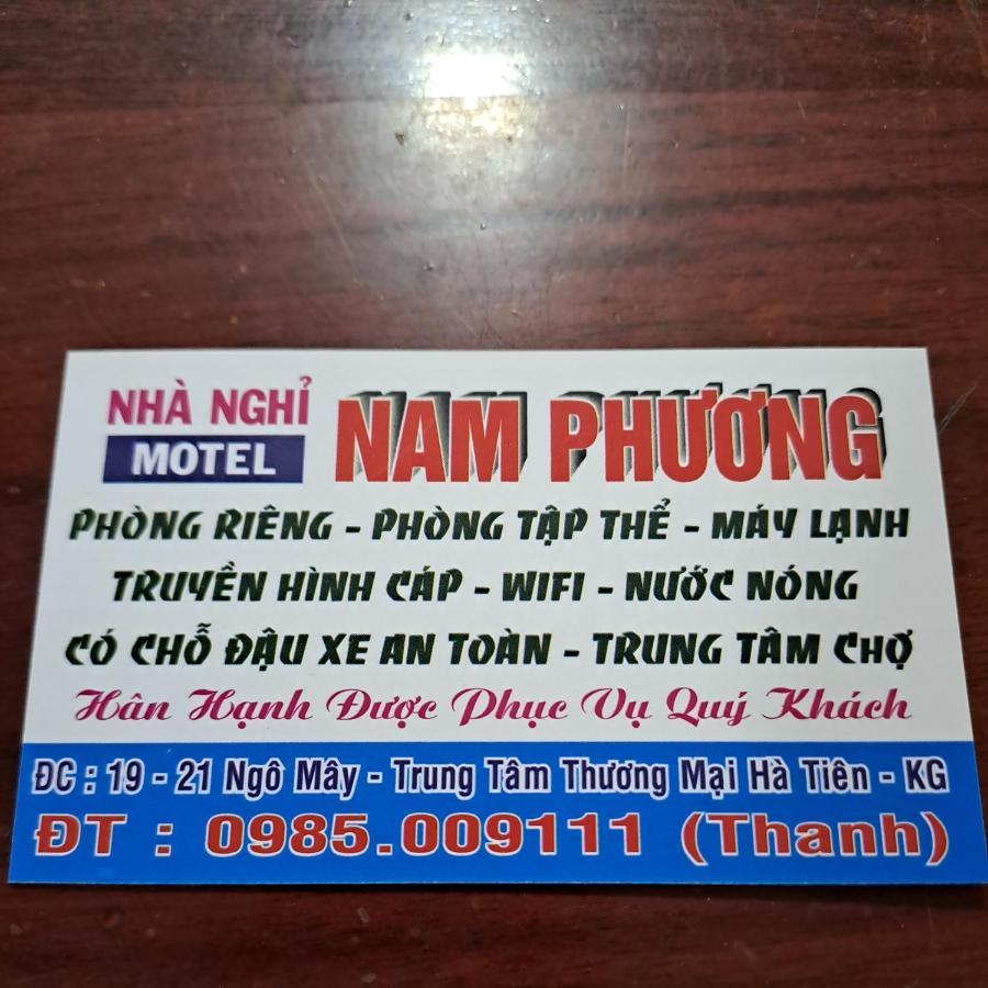 Bed and Breakfast Nha Nghi Nam Phuong à Hà Tiên Extérieur photo
